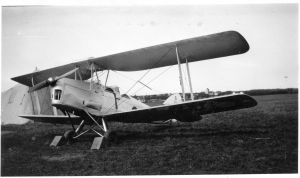 Tiger Moth S-362, nummeret sidder på sideroret i den oprindelige bemaling (FHS)